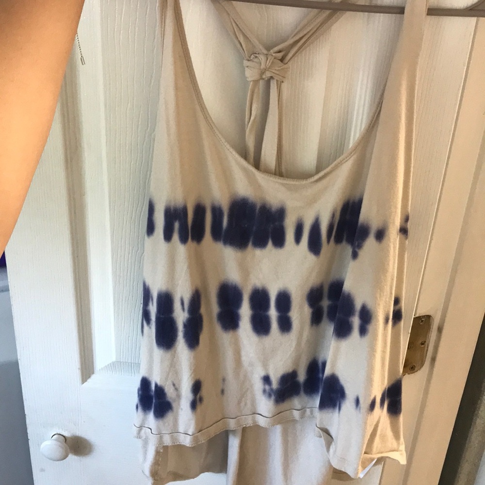 Tye-dye rocky tank top